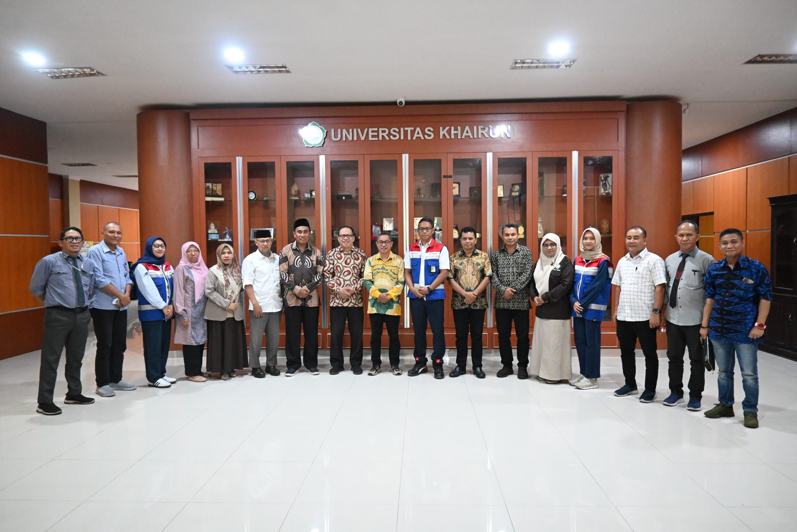 Rektor Unkhair, Teken MoU Tiga Perguruan Tinggi dan PT. Pertamina