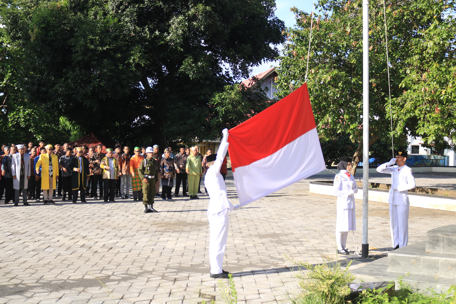 Unkhair Selenggarakan Upacara Hari Lahir Pancasila; Menuju Indonesia Emas 2045