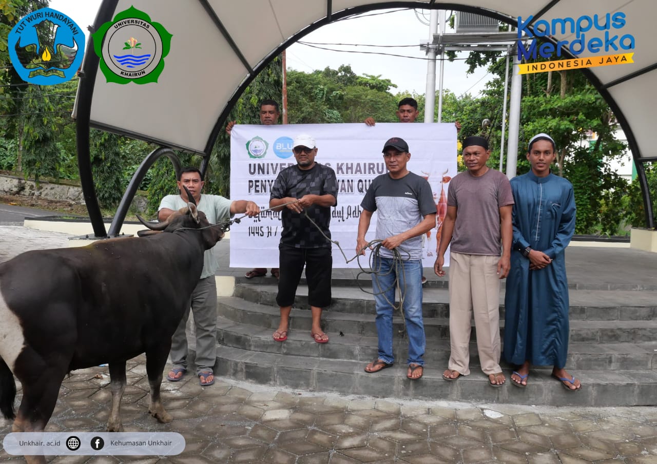 Unkhair Serahkan Hewan Qurban Ke Pesantren Hidayatullah dan Masjid Nurus Safa