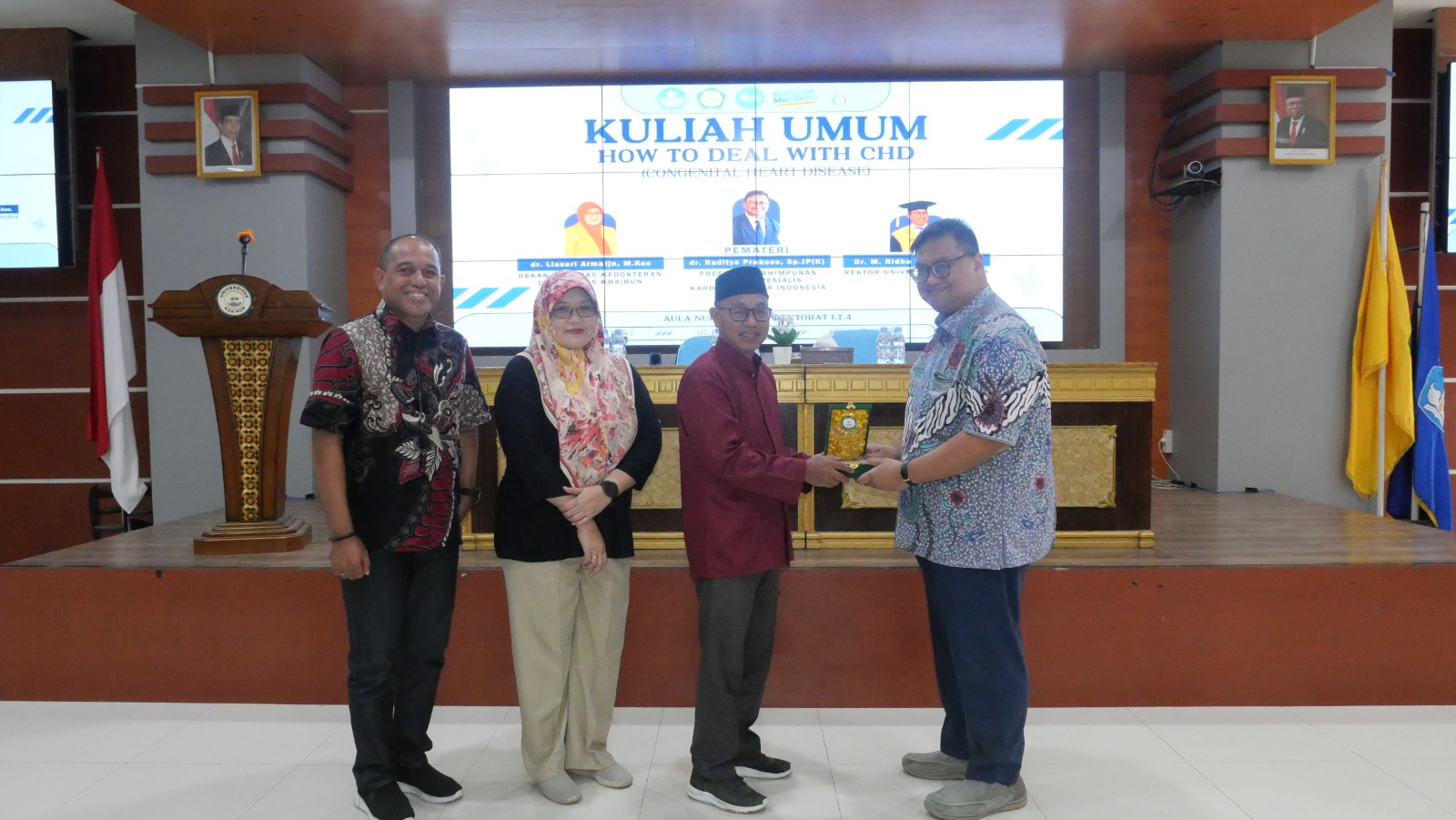 Kuliah Umum FK Unkhair, dr. Radityo Prakoso, Sp.JP (K) Bicara Kardiovaskular