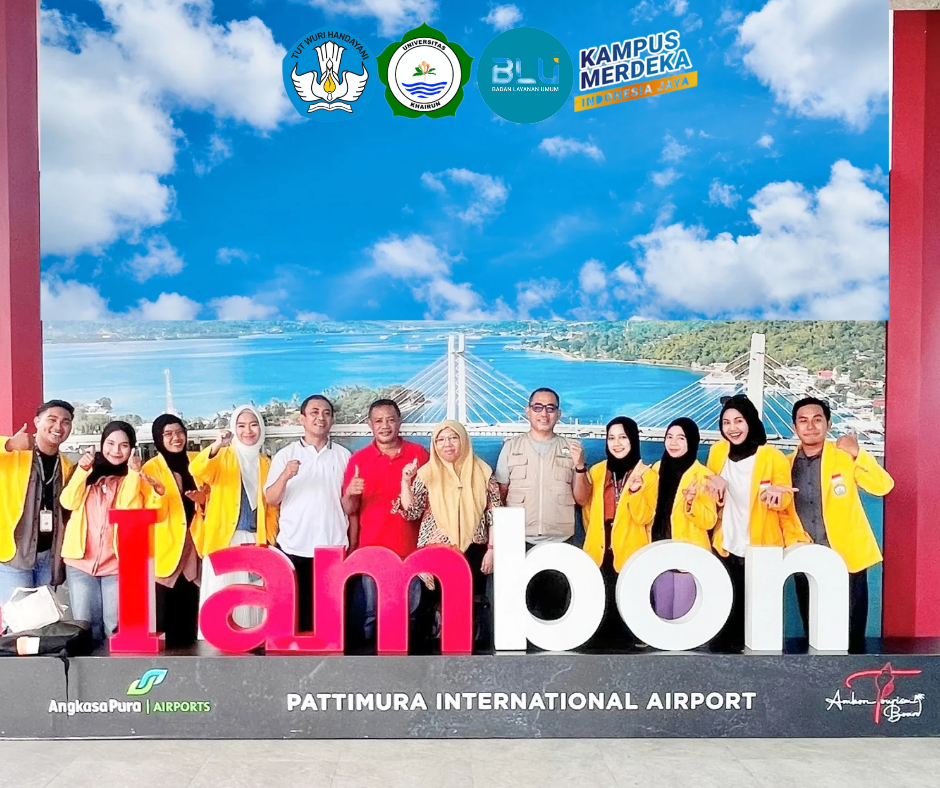 Delapan Delegasi Mahasiswa Unkhair Ikut Pembukaan KKN Kebangsaan di Ambon