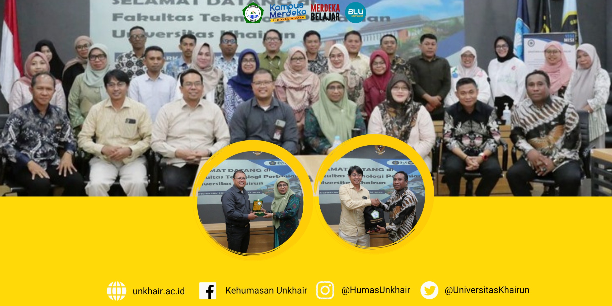 Menuju Wilayah Bebas dari Korupsi, Unkhair Benchmarking ke UB Malang