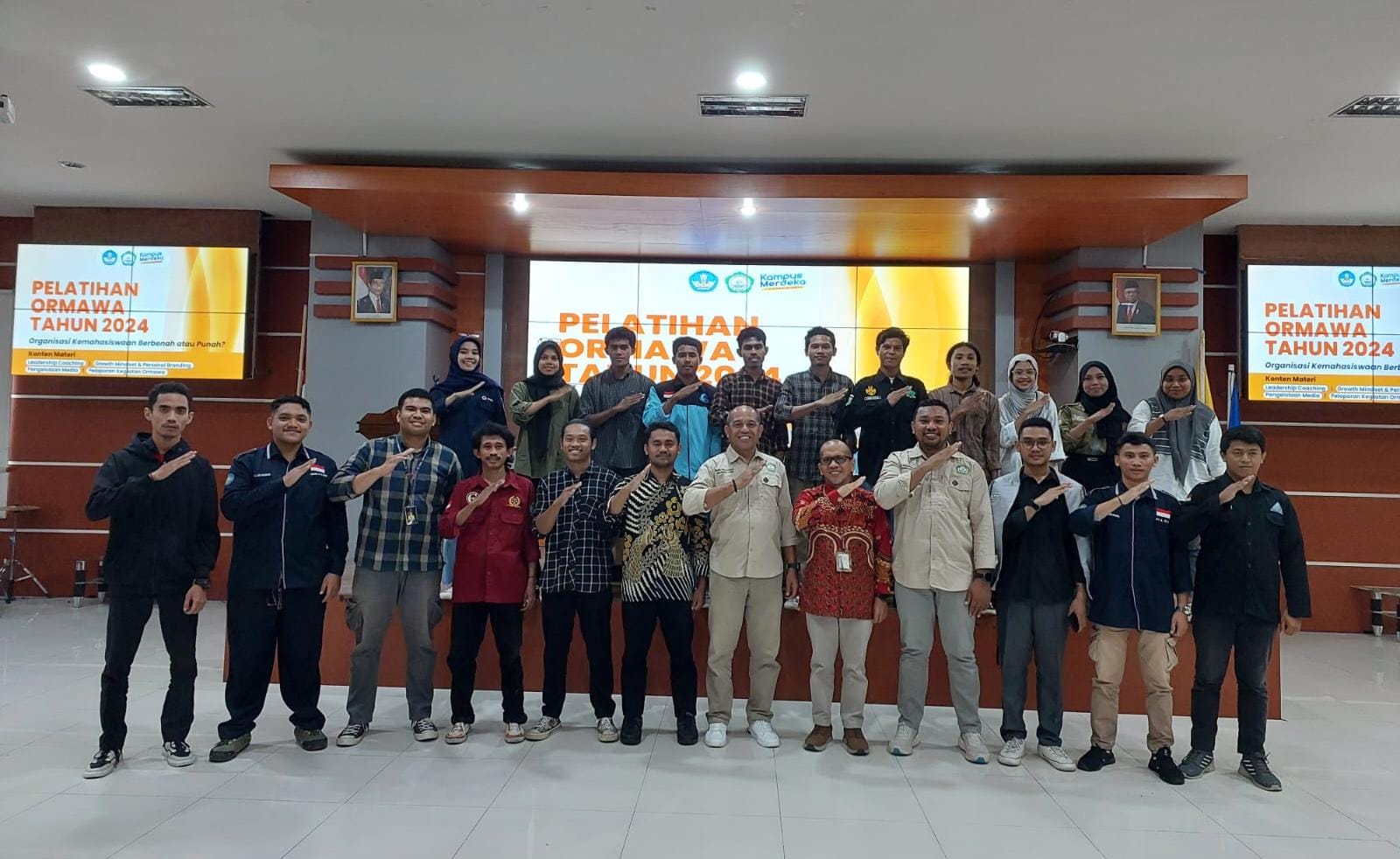 Unkhair Gelar Pelatihan Organisasi Kemahasiswaan 2024