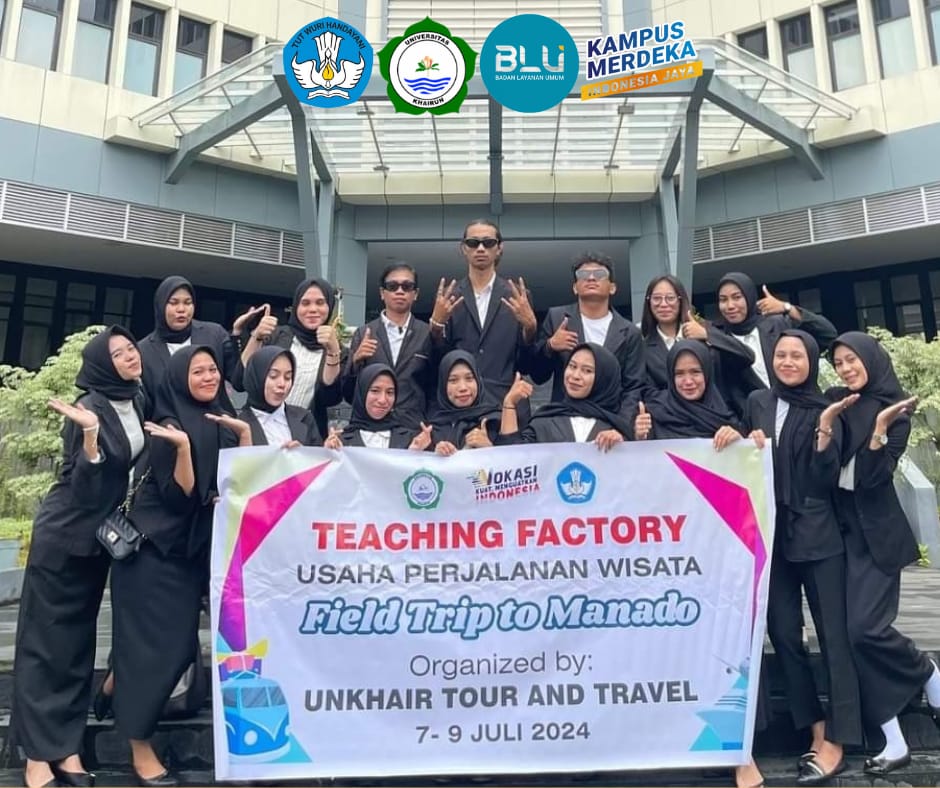 Mahasiswa UPW Unkhair Field Trip Ke Manado
