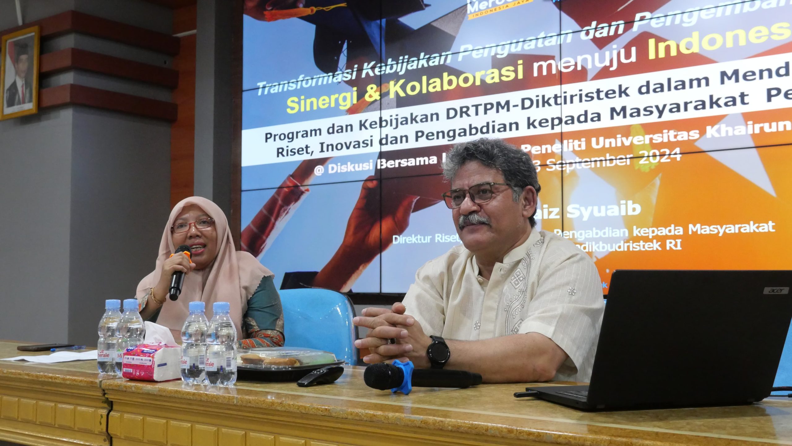 Unkhair Gelar Sharing Session Penguatan Tatakelola Penelitian dan Pengabdian Masyarakat Menuju Klaster Mandiri