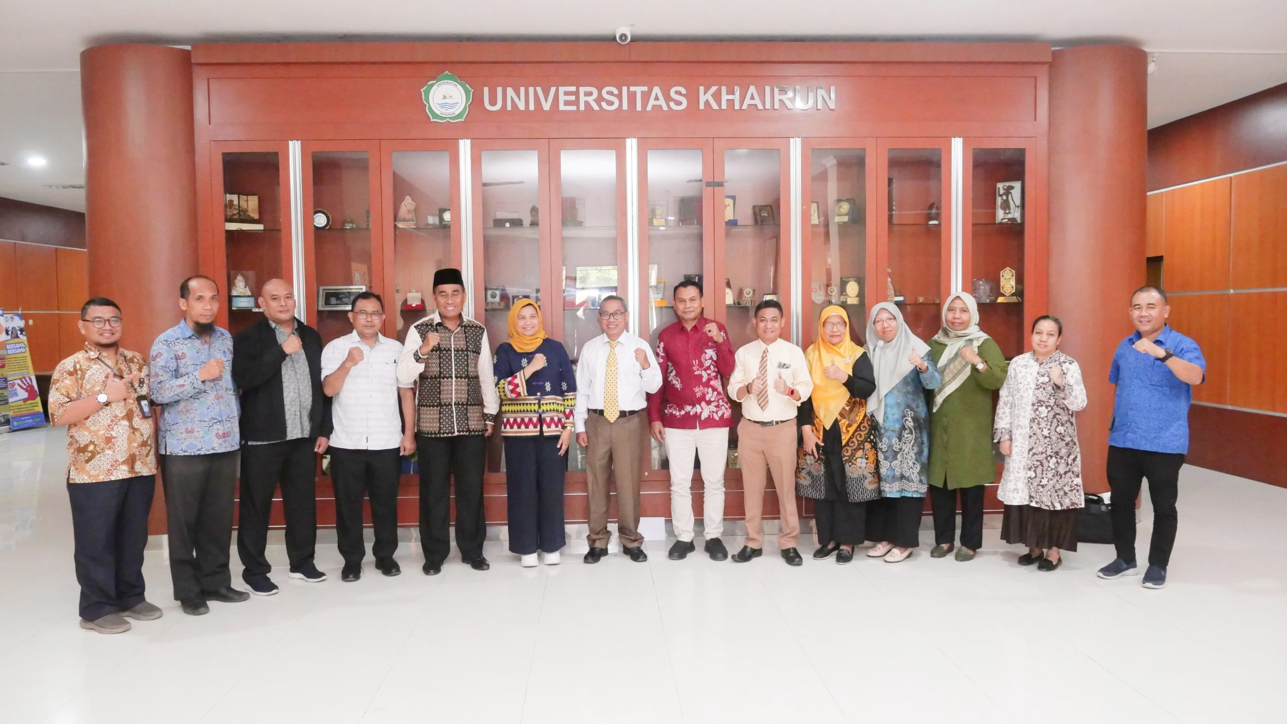 Rektor Unkhair Terima Kunjungan Deputi BSN, Bahas Peluang Kolaborasi