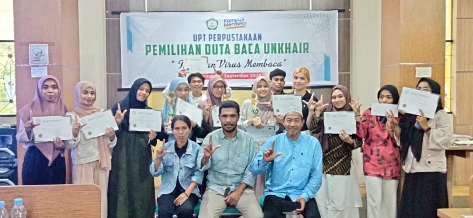 UPT Perpustakaan Unkhair Gelar Pemilihan Duta Baca dan Lomba Videografi 2024, Dukung Literasi dan Kreativitas Mahasiswa
