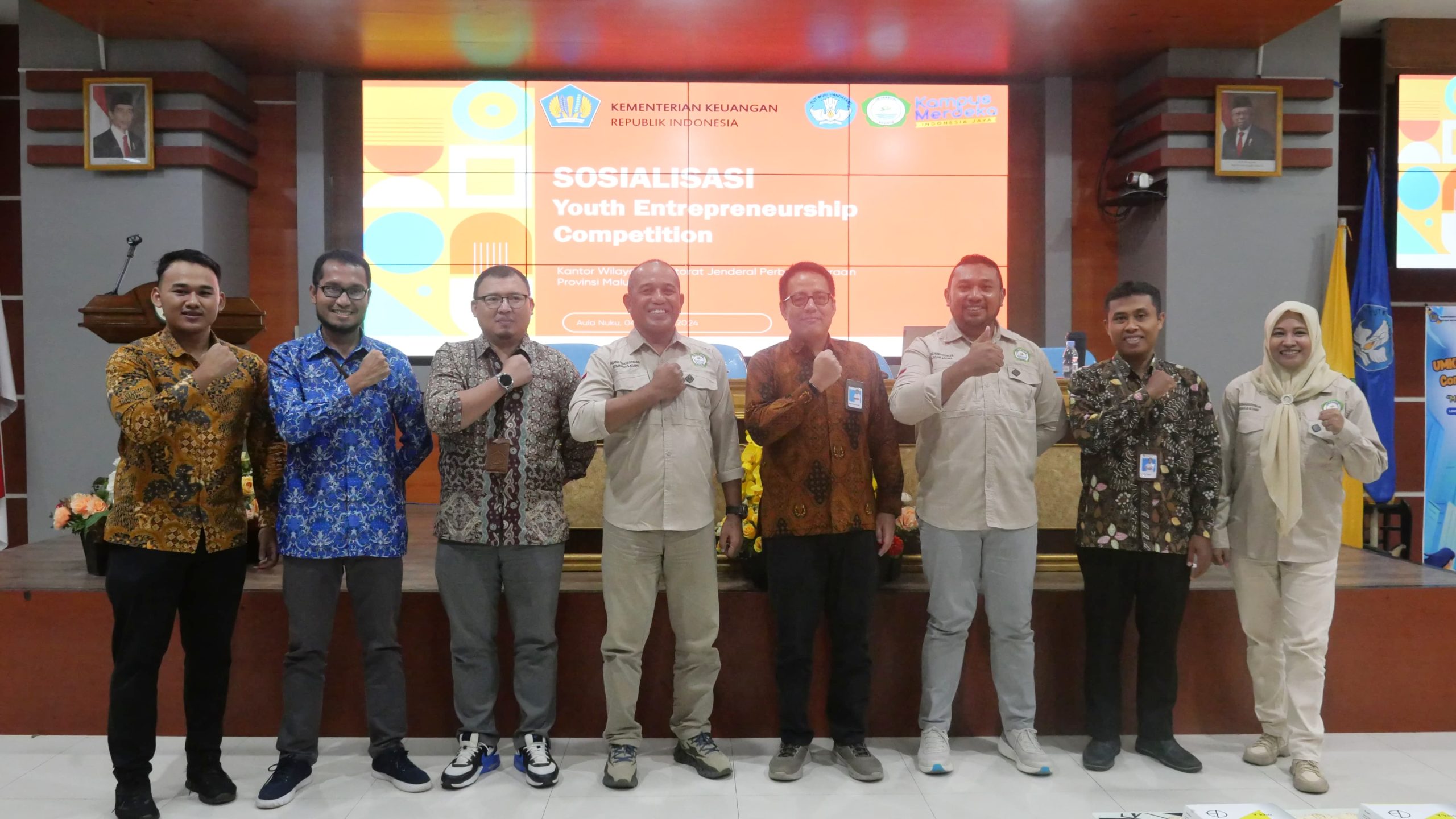 Kanwil DJPb Malut Sosialisasikan UMKM Youth Entrepreneur Competition di Unkhair