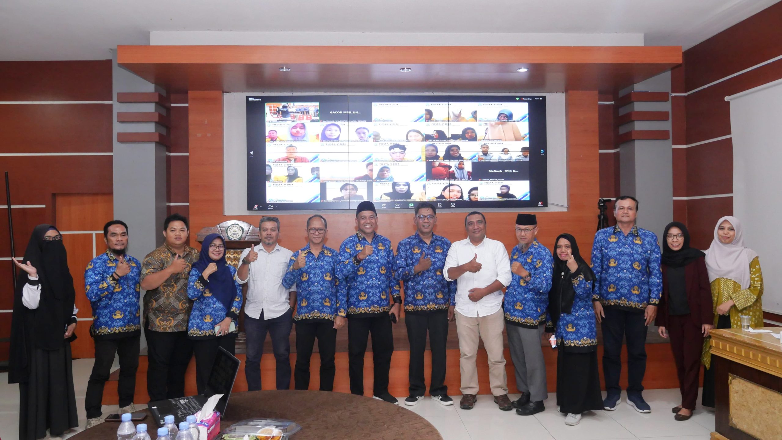Warek III Unkhair Resmi Buka Viesta 2024, Ajang Inovasi dan Kreativitas Mahasiswa