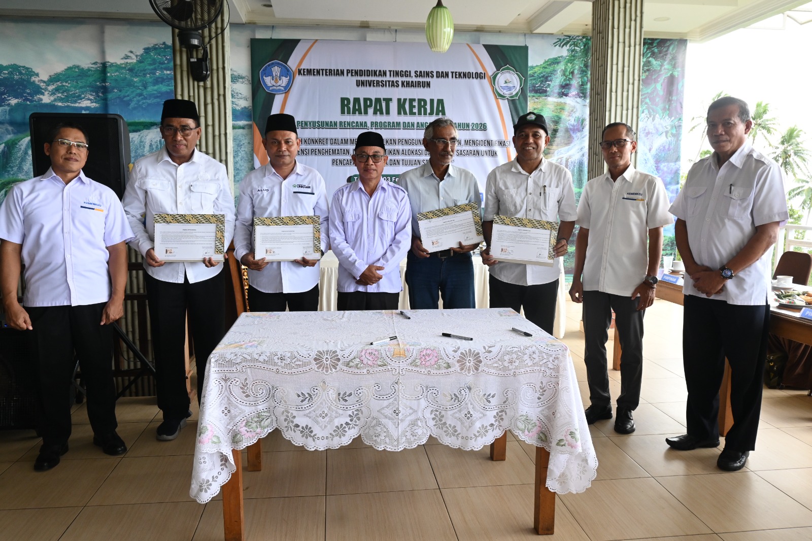 Raker Penyusunan Rencana dan Program Anggaran 2026, Fokus Efisiensi dan Pencapaian Kinerja Unkhair