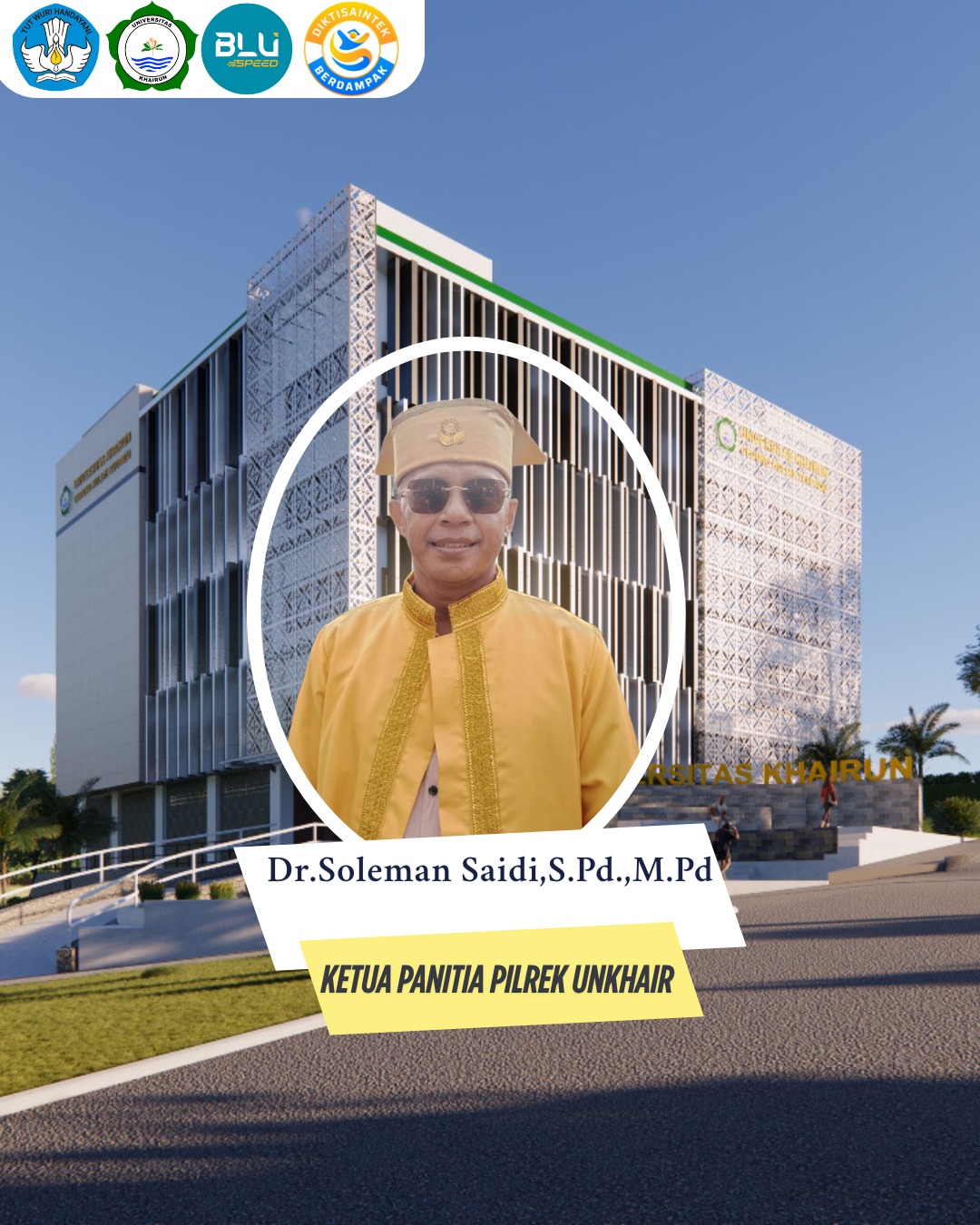 Besok, Tiga Calon Rektor Unkhair Jalani Wawancara Virtual