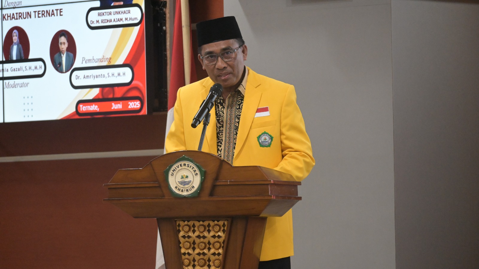 Polda Malut dan Unkhair Gelar Seminar Nasional Bahas Transformasi KUHP dan RKUHAP