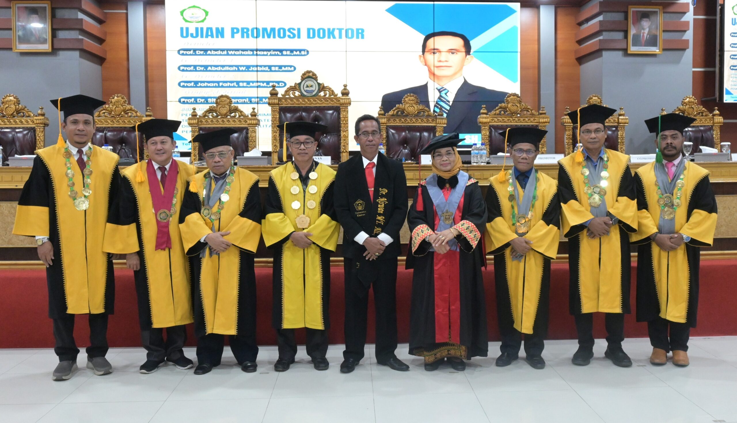 Unkhair Lahirkan Doktor Pertama Bidang Manajemen