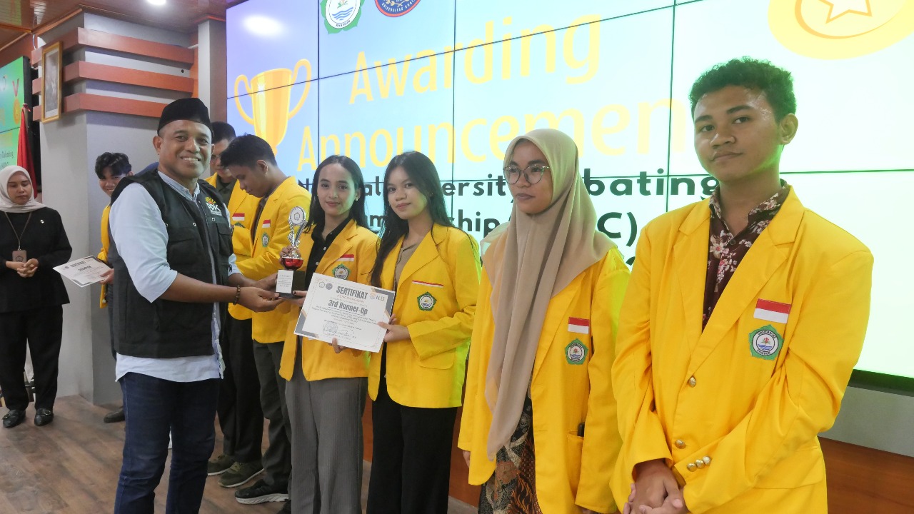 Unkhair Umumkan Pemenang NUDC 2025 dan Apresiasi Mahasiswa Berprestasi Tingkat Nasional
