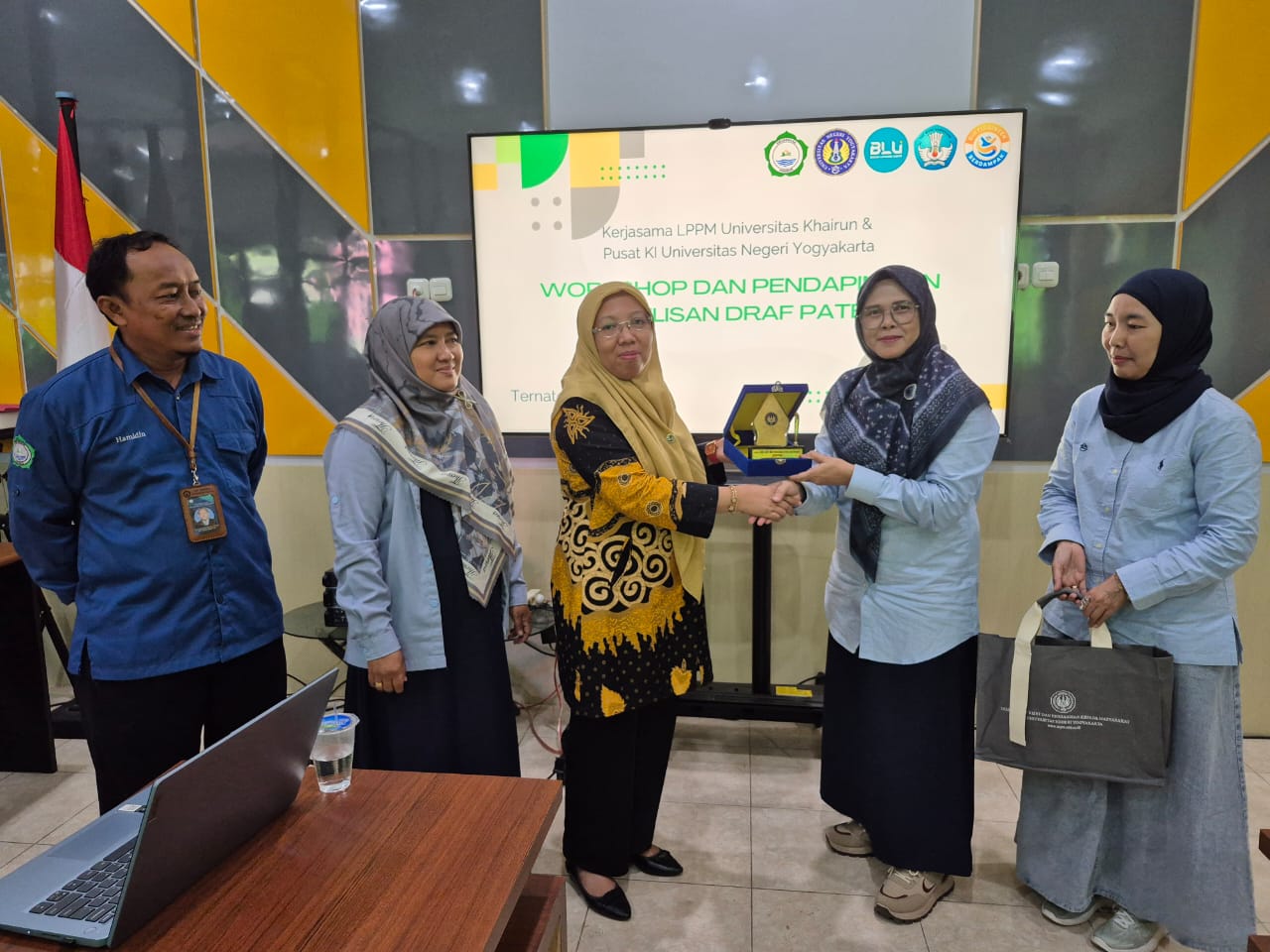 LPPM Unkhair Gandeng UNY Gelar Workshop dan Pendampingan Penulisan Draf Paten