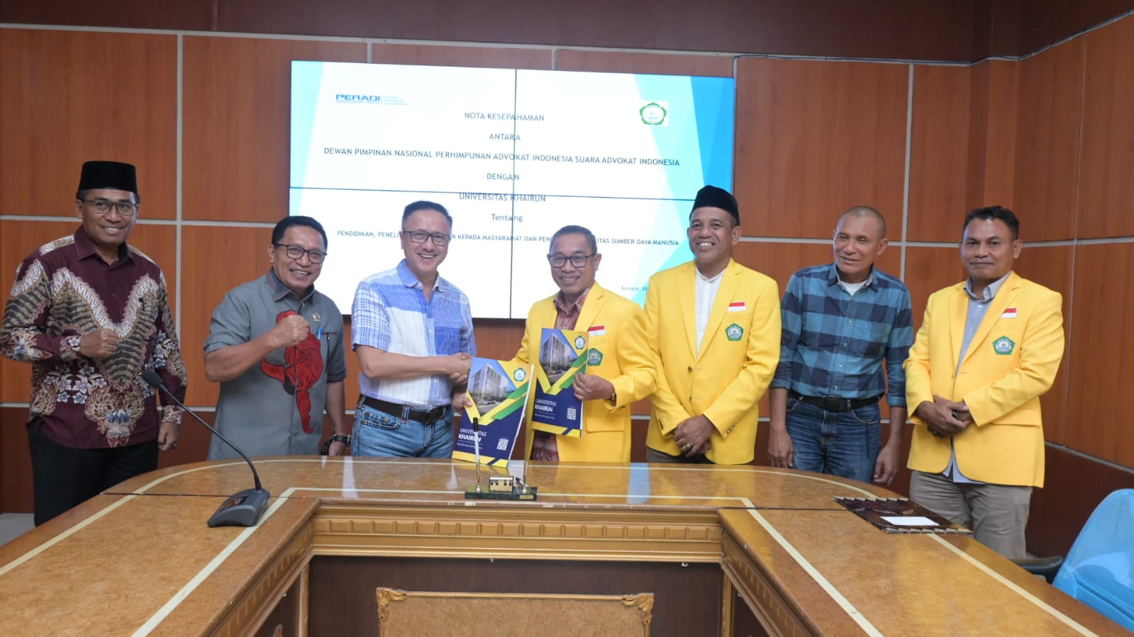 Unkhair–PERADI-SAI Sepakat Perkuat Sinergi Hukum