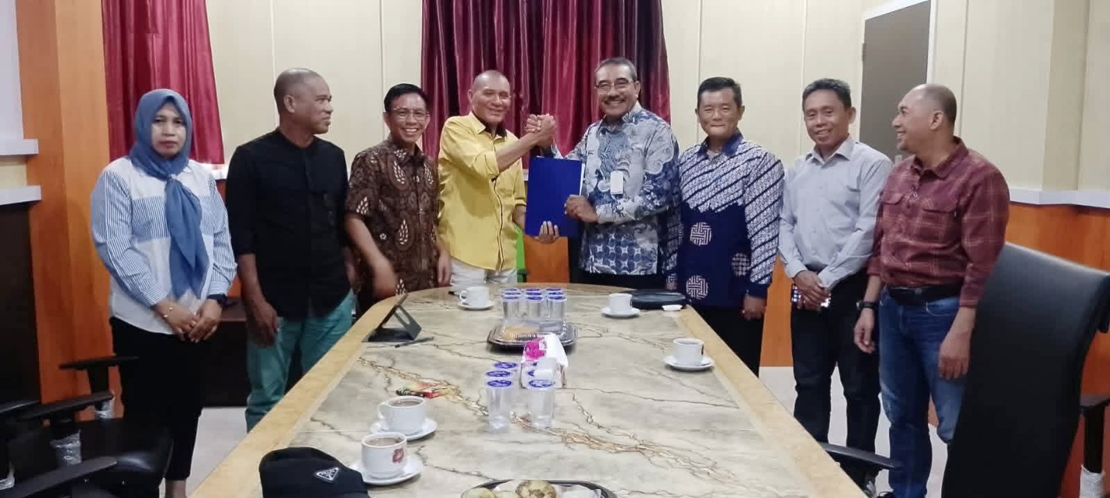 FH Unkhair-UT Ternate Teken Kerja Sama Tridharma Perguruan Tinggi