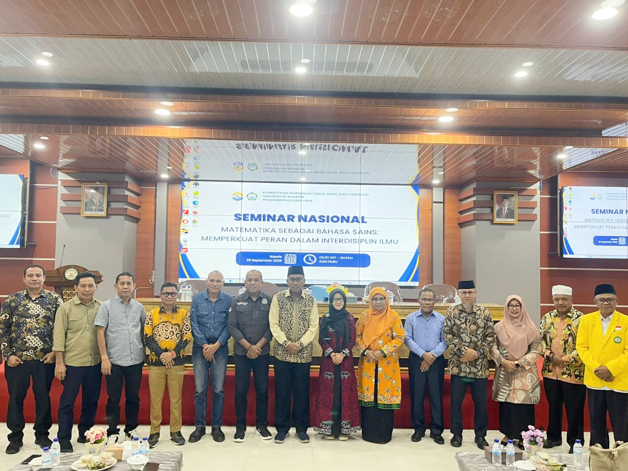Program Pascasarjana Unkhair Gelar Seminar Nasional Peran Matematika, Hadirkan Guru Besar Untirta