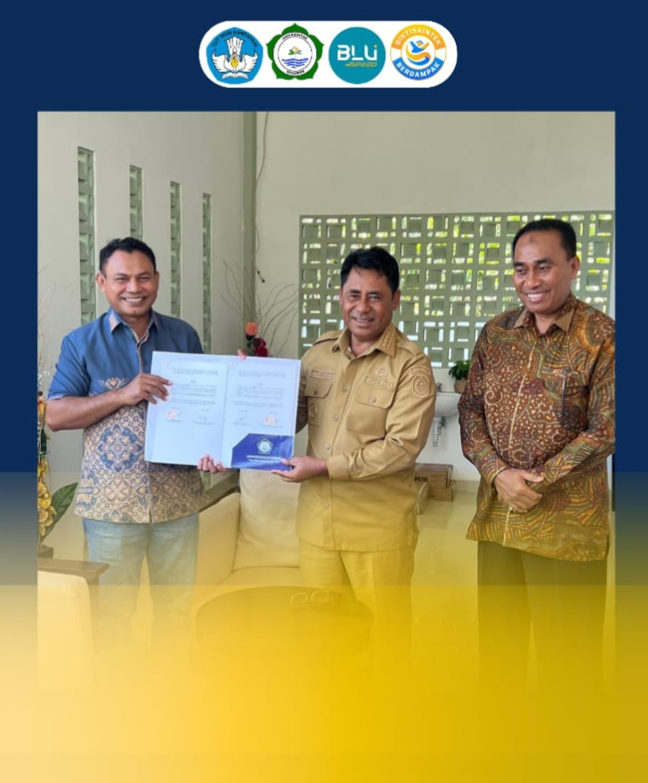 Rektor Unkhair Kunjungan Perdana ke Haltim, Dorong Penguatan SDM dan Tridharma