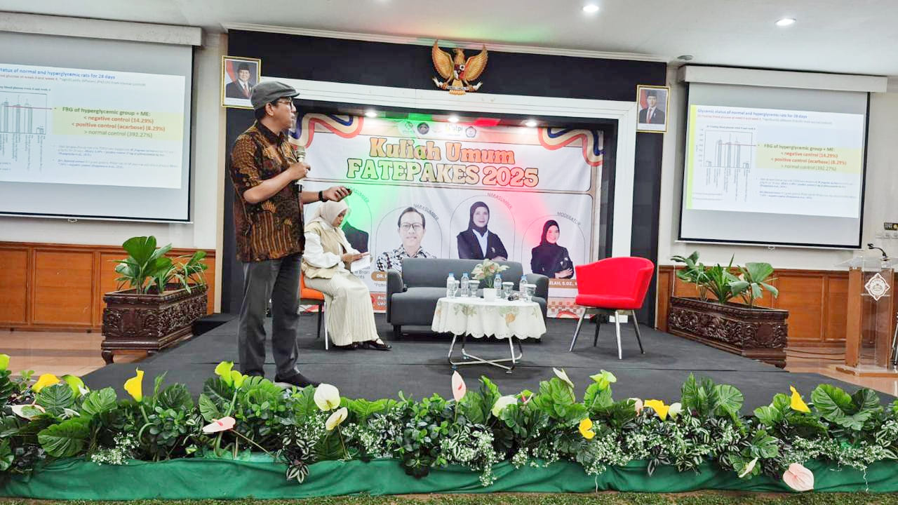 Dosen Unkhair Paparkan Potensi Antidiabetik Fuli Pala di Forum Nasional