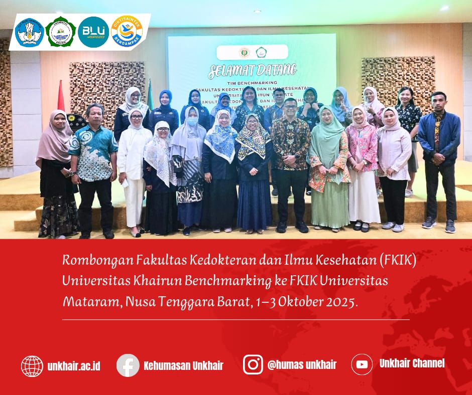 Perkuat Kerja Sama, FKIK Unkhair Benchmarking ke Unram Nusa Tenggara Barat