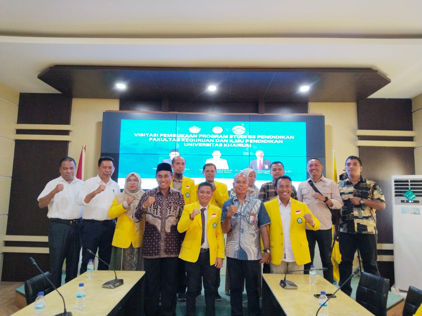 Unkhair Siap Buka Program S3 Pendidikan, LLDIKTI XII Lakukan Visitasi