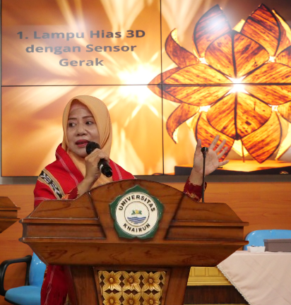 Daun Pisang Berteknologi Tinggi, DWP Unkhair Pamer Karya Inovatif di Momen Kuker DWP Unpatti Ambon