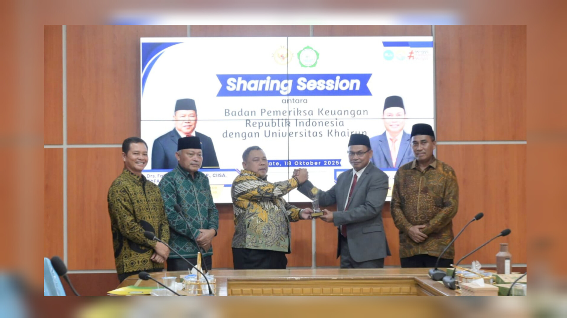 Di Hadapan BPK RI, Rektor Unkhair Beberkan Program Strategis Perkuat Tata Kelola Pendidikan Tinggi