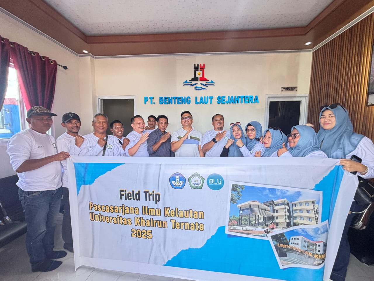 Mahasiswa Magister Ilmu Kelautan Unkhair Pelajari Rantai Pasok dan Ekspor Ikan di PPS Bitung