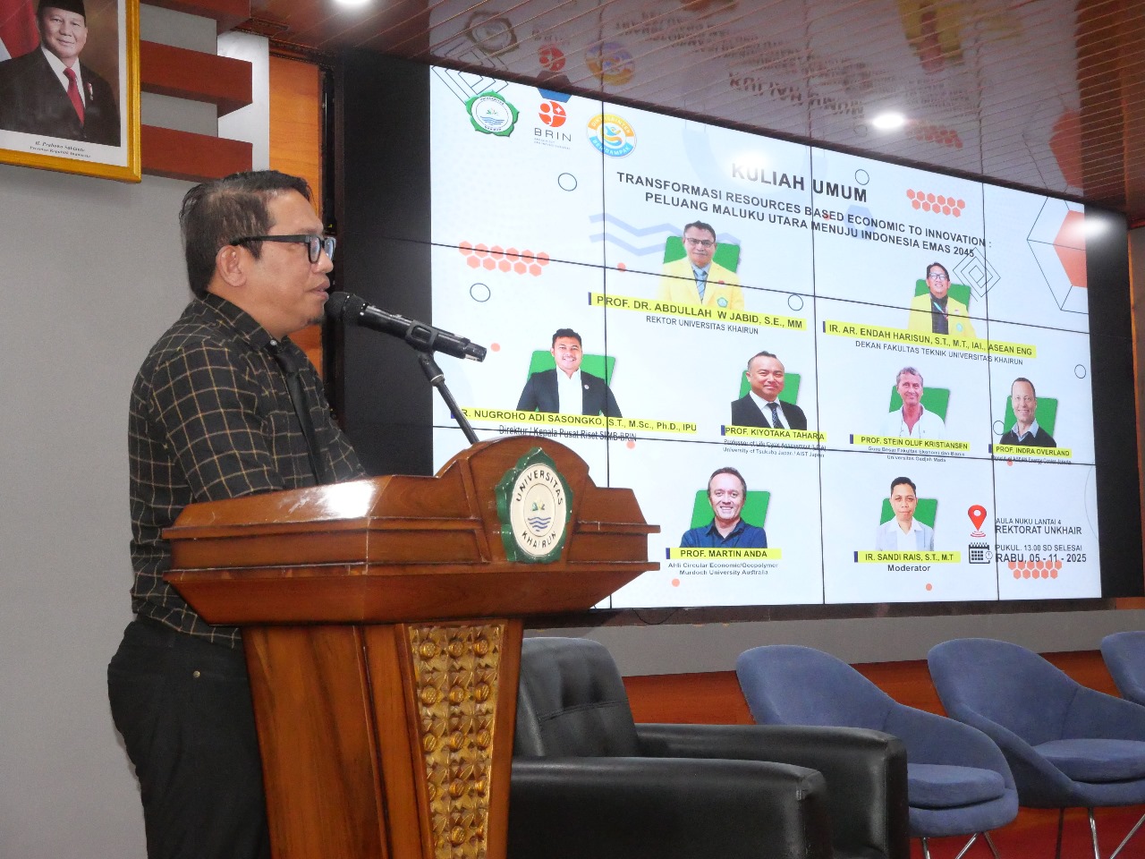 Dekan Fakultas Teknik Unkhair: Inovasi dan SDM Unggul Jadi Kunci Transformasi Ekonomi Maluku Utara