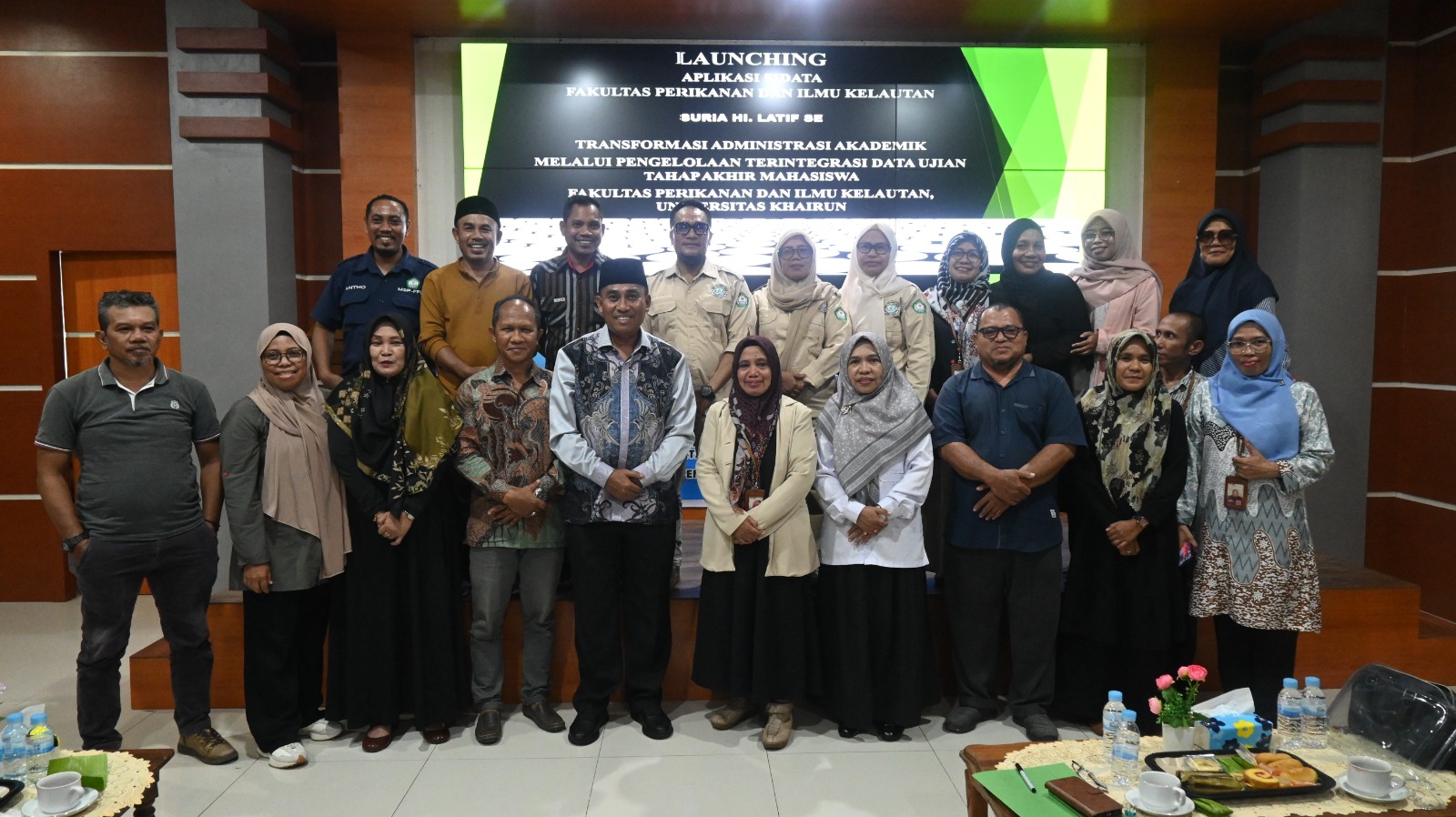 Aplikasi "Sidata" Resmi Diluncurkan: Inovasi Suria Latif Jadi Andalan Unkhair Percepat Layanan Akademik