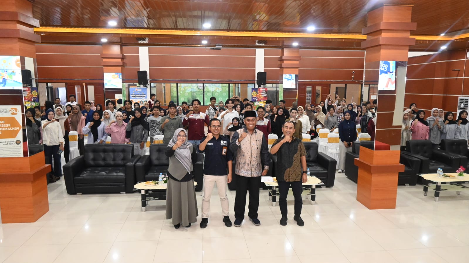 Goes to Campus, LPS Sosialisasikan Tupoksinya ke Mahasiswa Unkhair