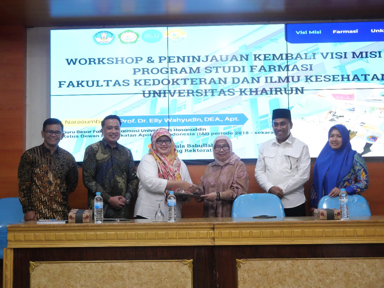 Prodi Farmasi Unkhair Revitalisasi Kurikulum OBE, Siapkan Lulusan Siap Bersaing di Era Society 5.0