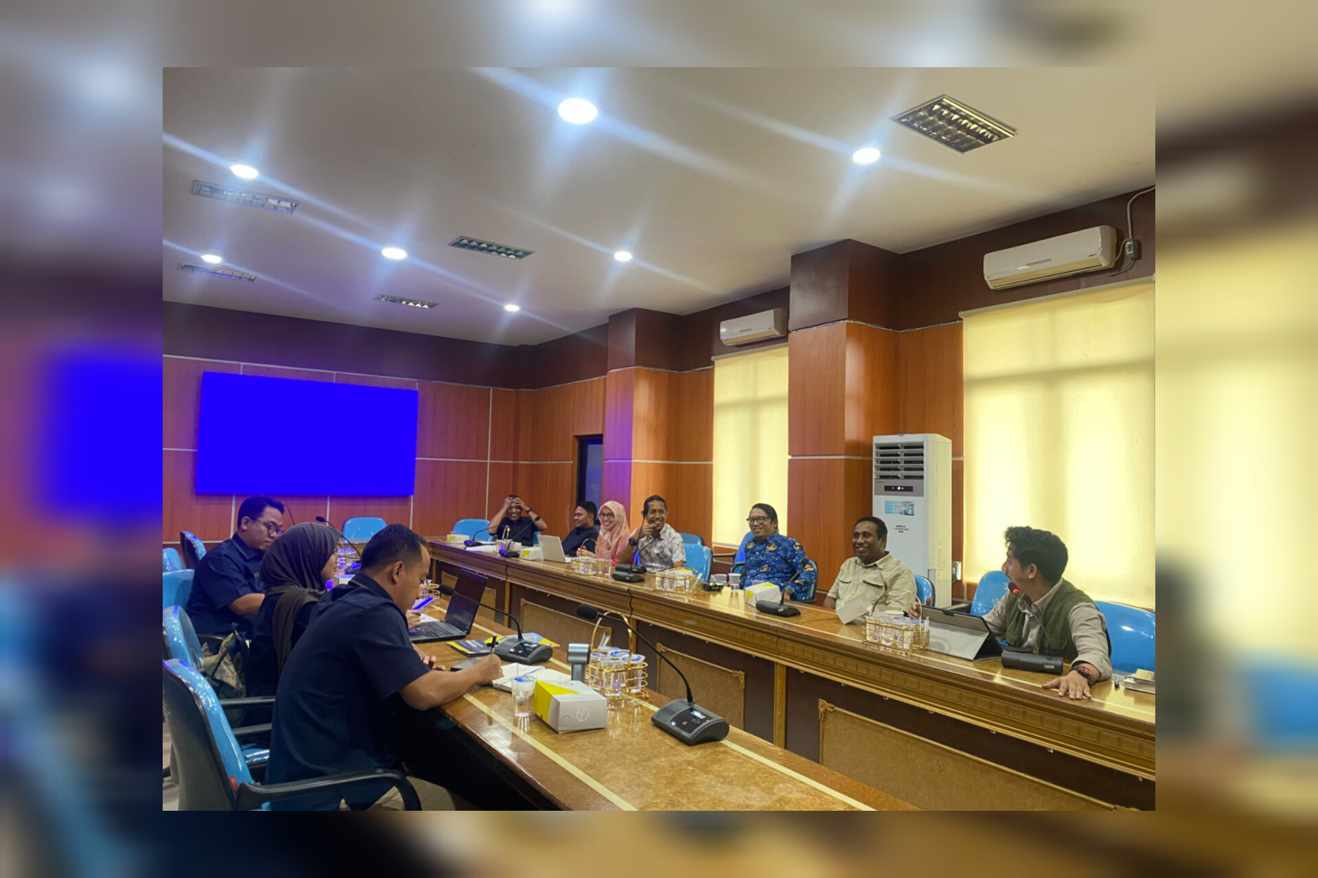 Kanwil DJPb Maluku Utara Monev Pelaksanaan Anggaran BLU di Unkhair