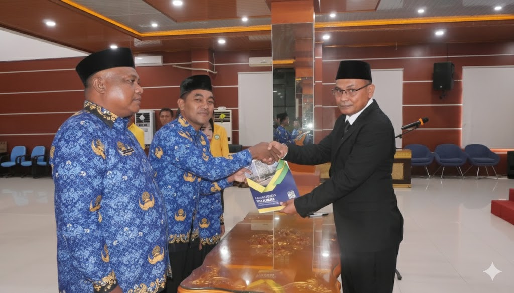 42 PPPK Paruh Waktu Resmi Terima SK, Ini Pesan Rektor Unkhair