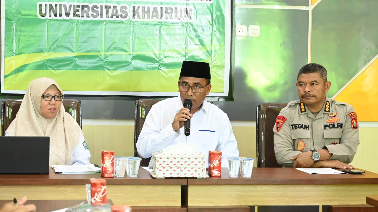 Unkhair dan Polda Malut Matangkan Pendirian Pusat Studi Kepolisian