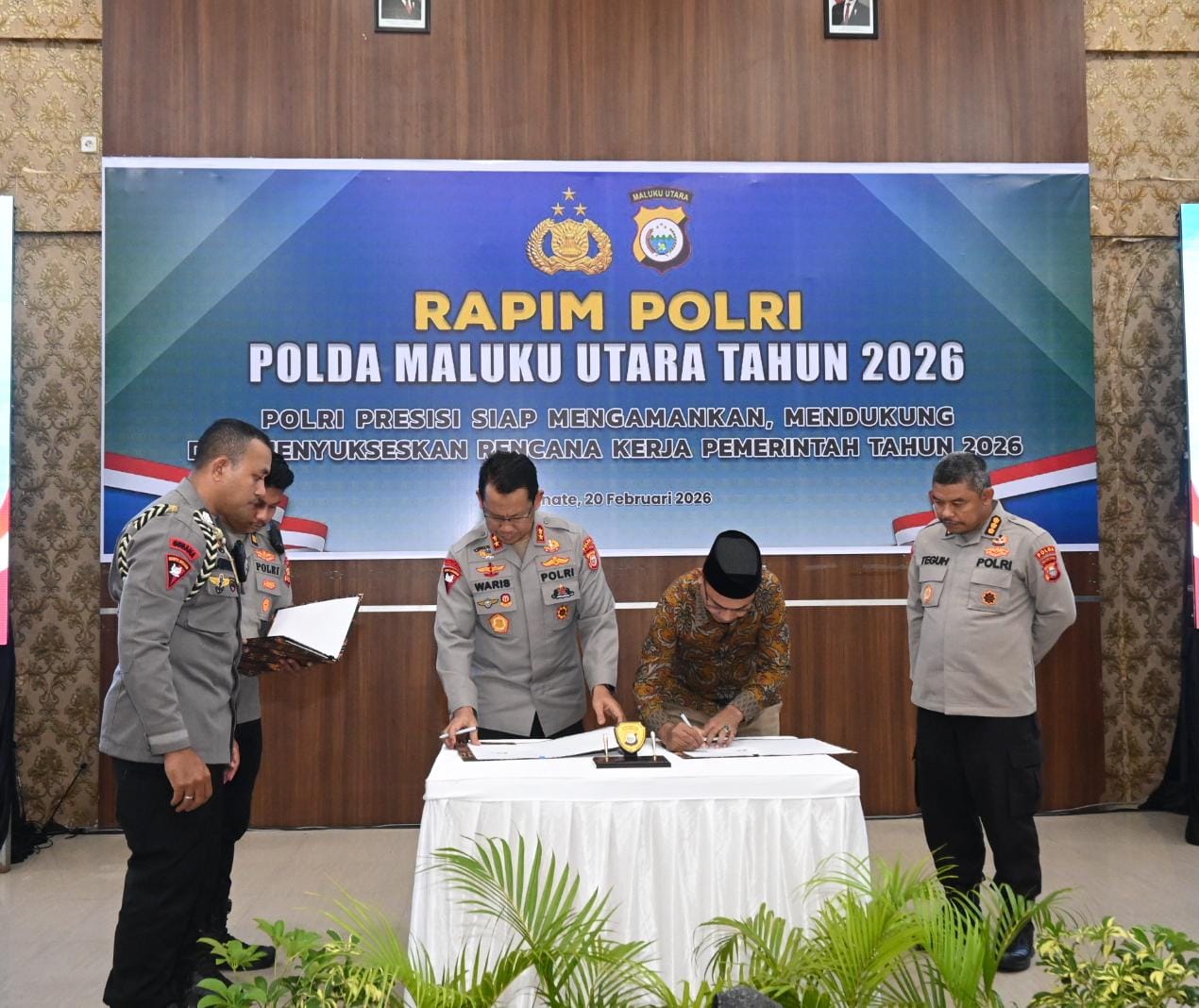 Sinergi Unkhair dan Polda Malut, Rektor: Kolaborasi Intelektual dan Eksekusional Jawab Tantangan Bangsa