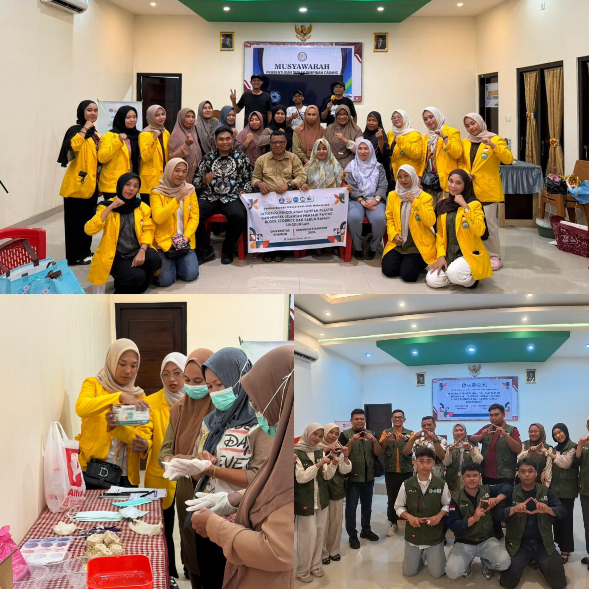 Sibela Farmasi Unkhair, Sulap Sampah dan Jelantah Jadi Produk Bernilai Ekonomi
