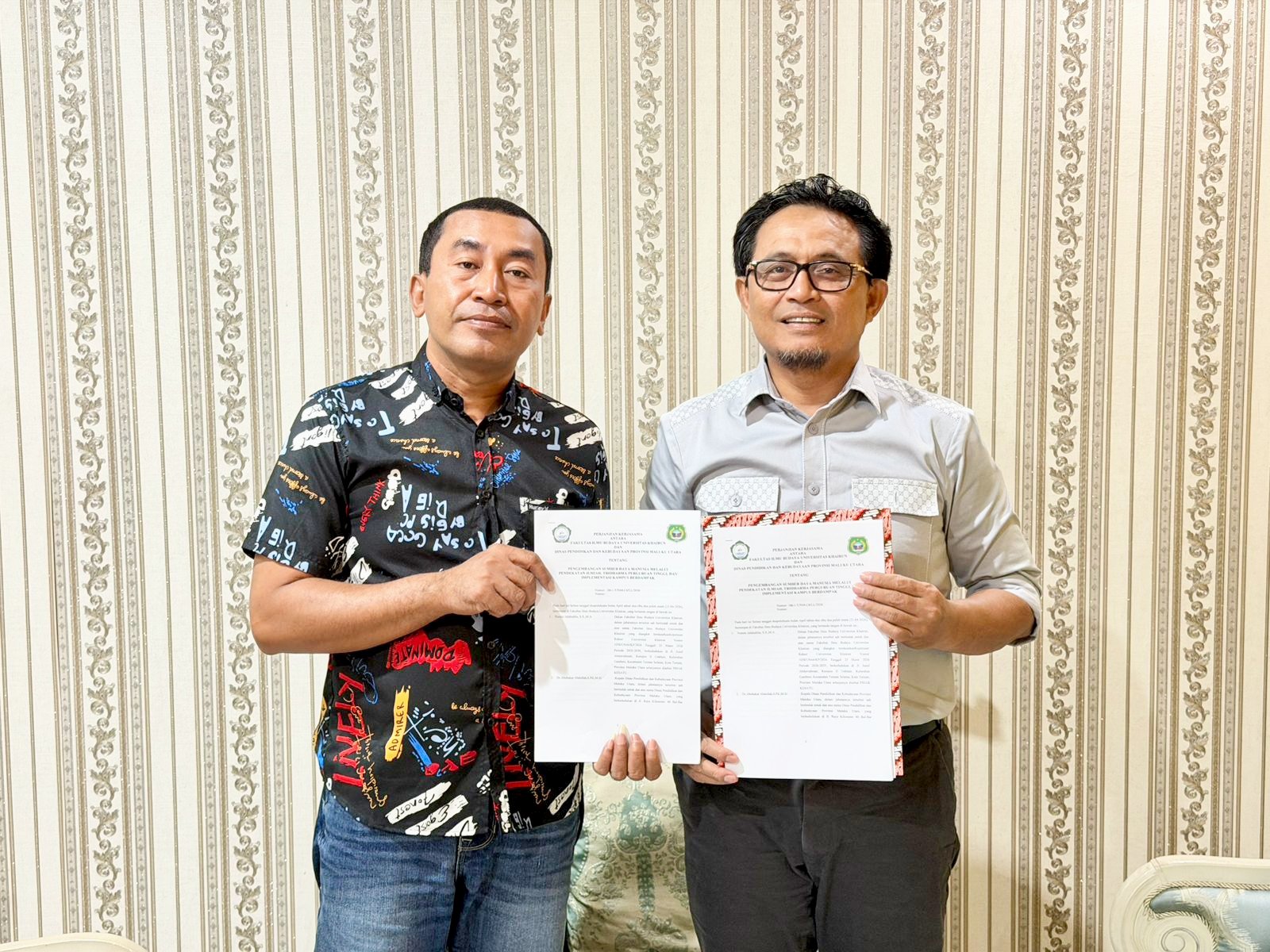 FIB Unkhair dan Dikbud Malut Jalin Kerja Sama, Dorong Literasi dan Pelestarian Cagar Budaya