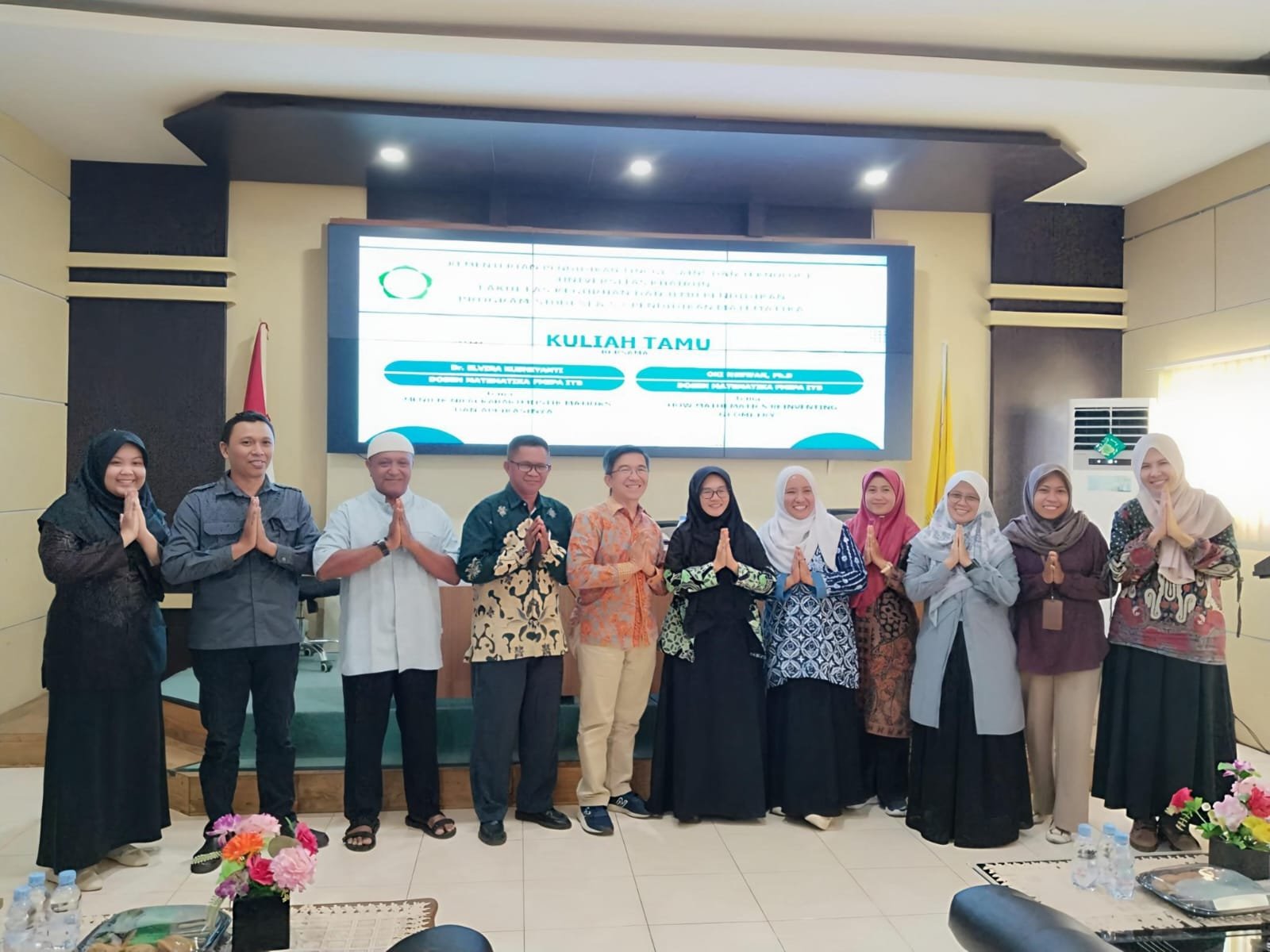 FKIP Unkhair Hadirkan Dosen ITB Pada Kuliah Tamu, Bahas Riset dan Aplikasi Matematika Modern