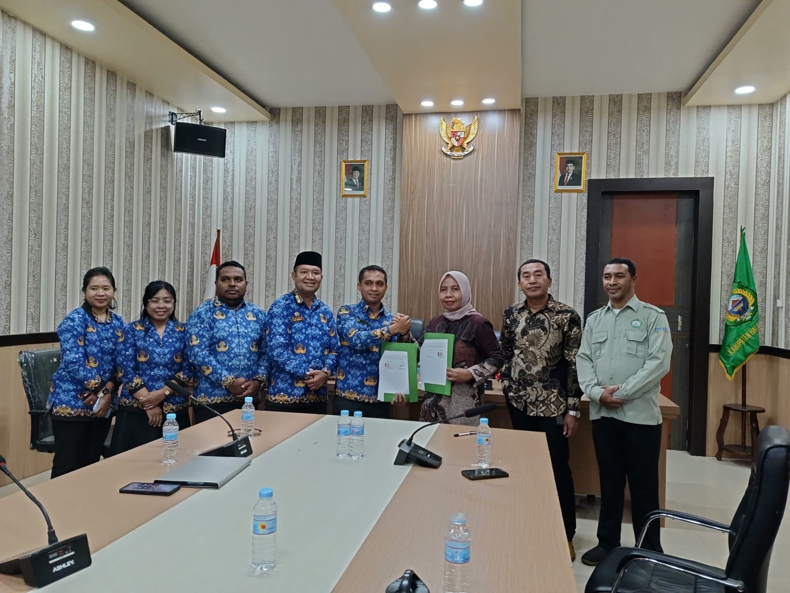 FIB Unkhair Jalin Kerja Sama Dispar dan Polres Halbar, Fokus Kembangkan Pariwisata