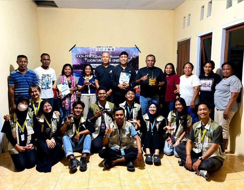 Mahasiswa KKN Kolaborasi Ajarkan Pembuatan Sirup Pala, Dorong Hilirisasi Rempah di Desa MKCM