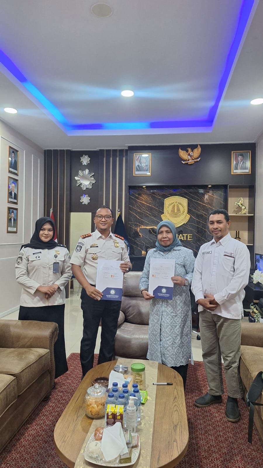 Perkuat Program Vokasi, FIB Unkhair dan Kantor Imigrasi Kelas I TPI Ternate Jalin Kerja Sama