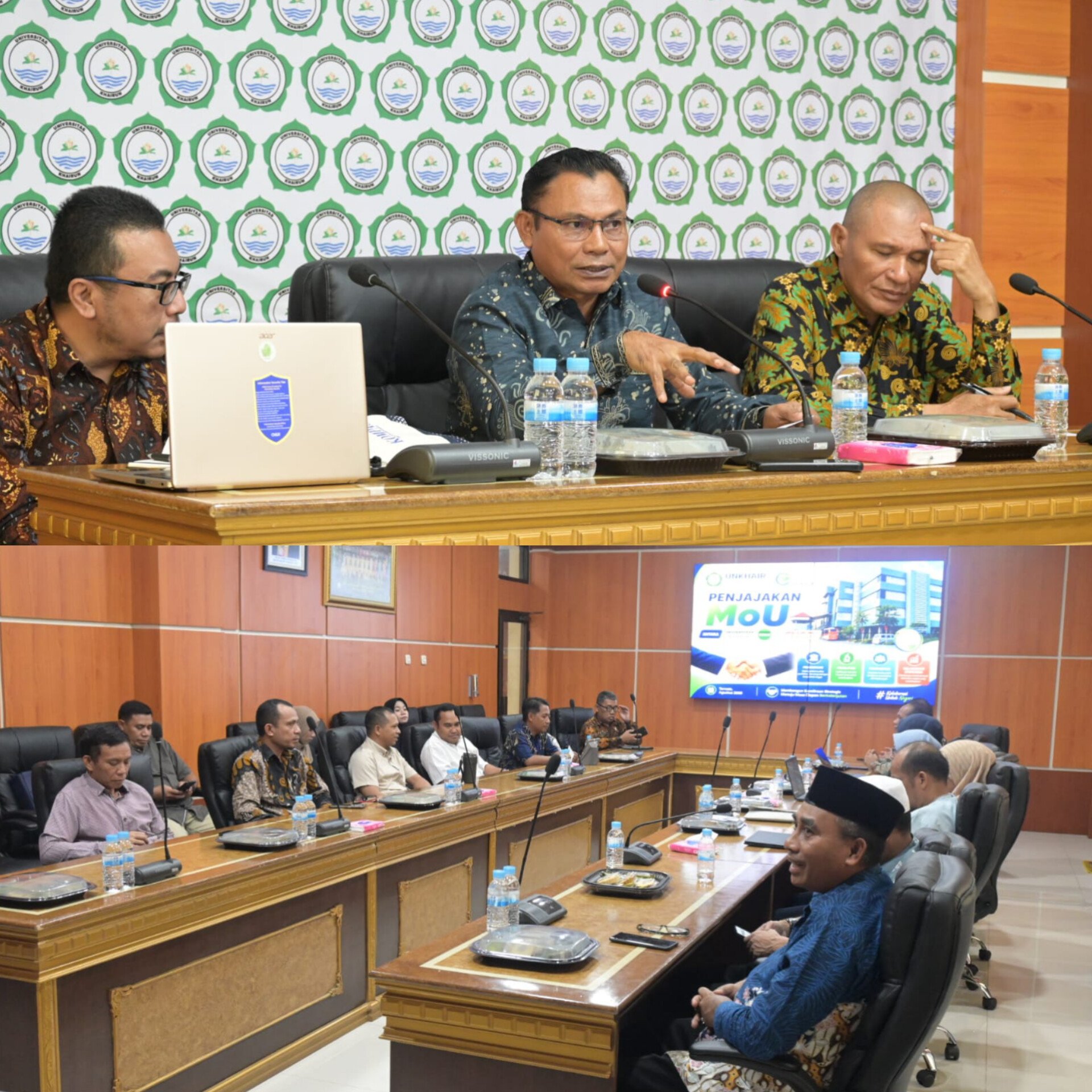 Unkhair dan PT. CNGR Indonesia Jajaki Kerja Sama Penguatan SDM dan Riset
