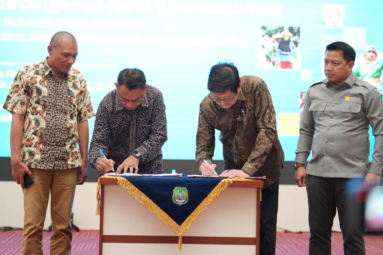 Unkhair dan Harita Nickel Perkuat Kolaborasi Pendidikan hingga Pemberdayaan Masyarakat