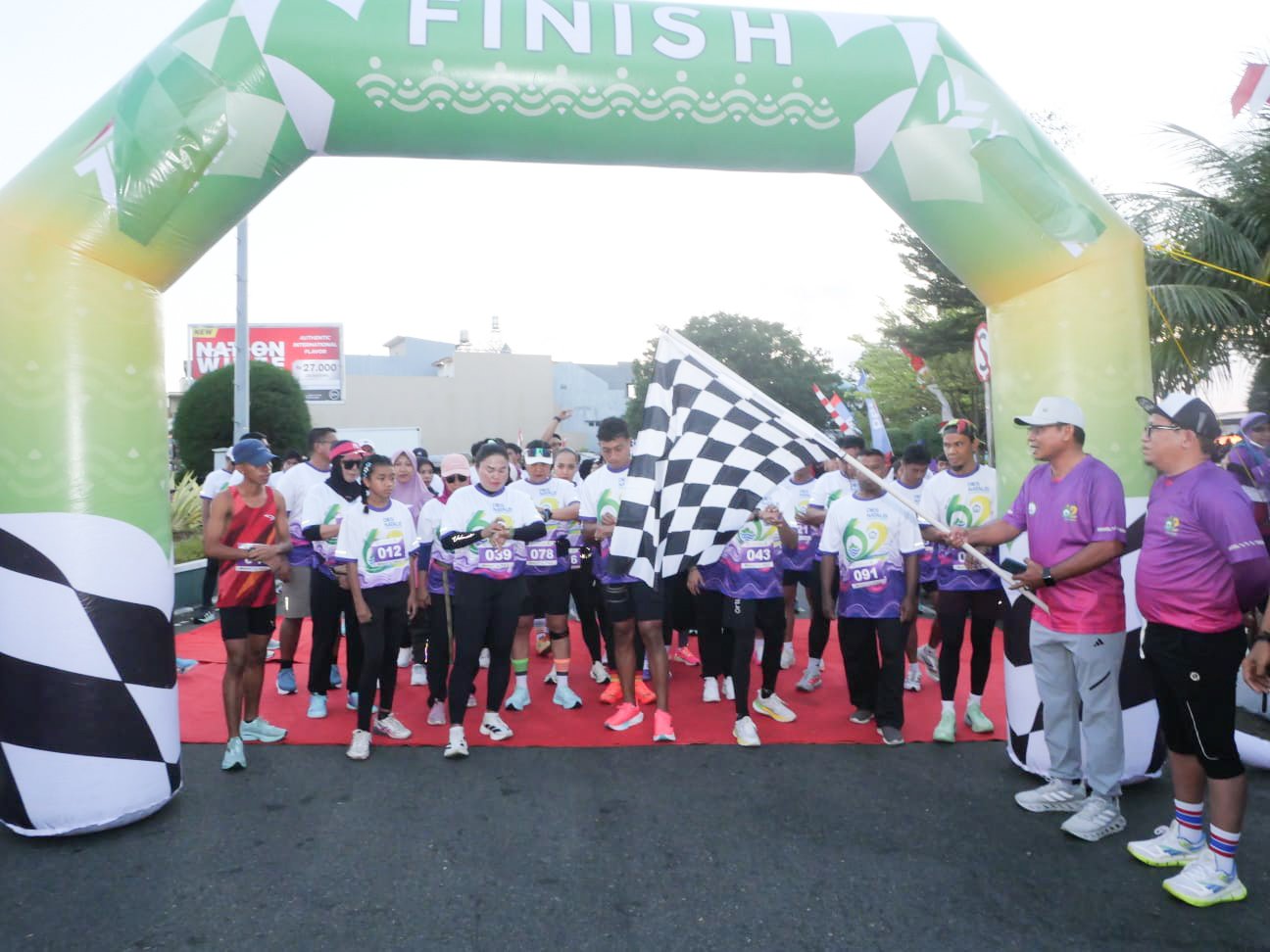 Semarak Dies Natalis ke-62 Unkhair, Ribuan Warga dan Civitas Akademika Padati Fun Run-Fun Walk