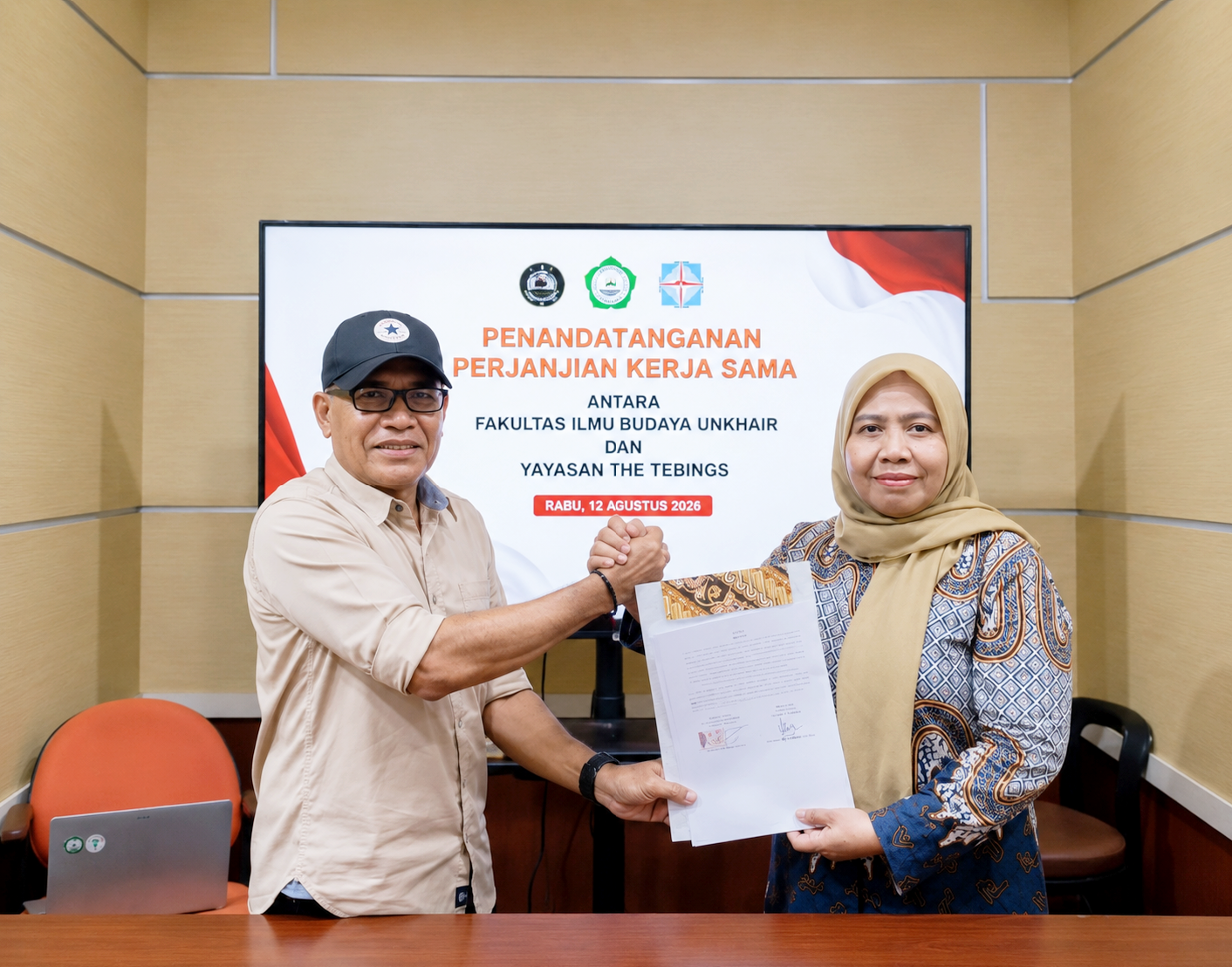 FIB Unkhair dan The Tebings Jalin Kerja Sama, Fokus pada Magang dan Riset Budaya