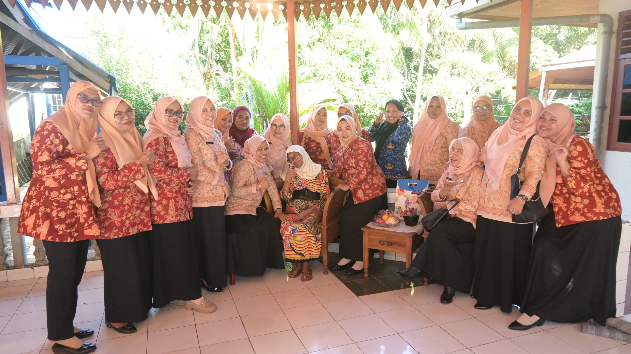 Dies Natalis ke-62, DWP Unkhair Menyapa Sesepuh dan Pencetus Unkhair
