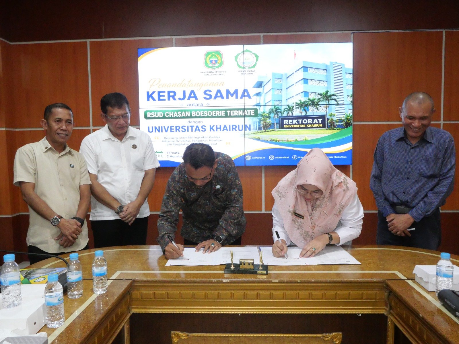 MoU Unkhair dan RSCHB, Dukung Pembukaan Prodi Kedokteran Gigi