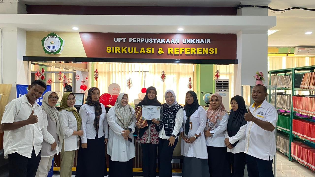 UPA Perpus Unkhair Kembali Pilih Pengunjung Terbaik, Ini Mahasiswanya